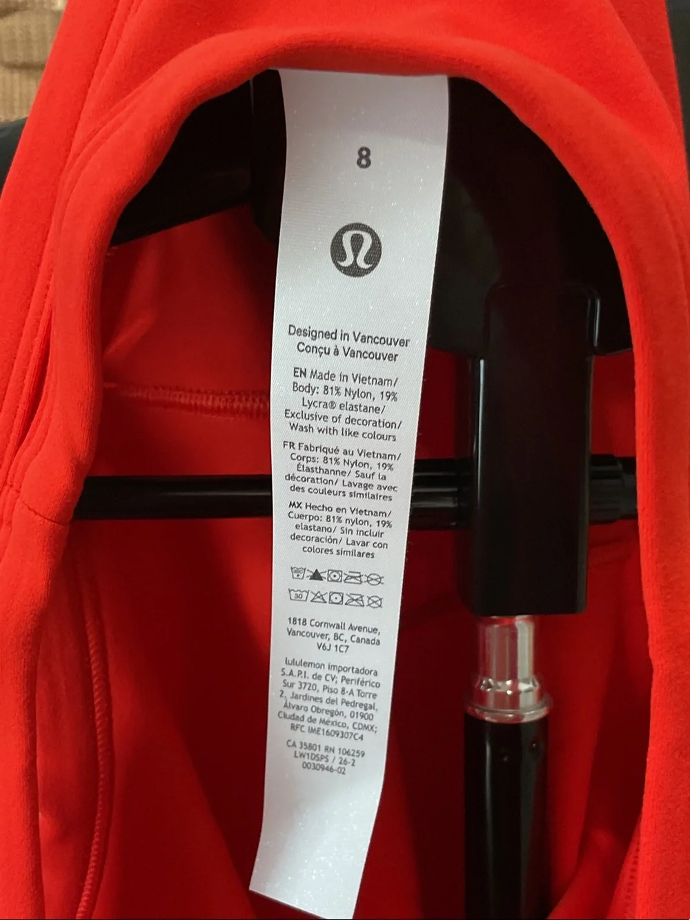 lululemon athletica Women's Align Waist Length Racerback Tank CRYE